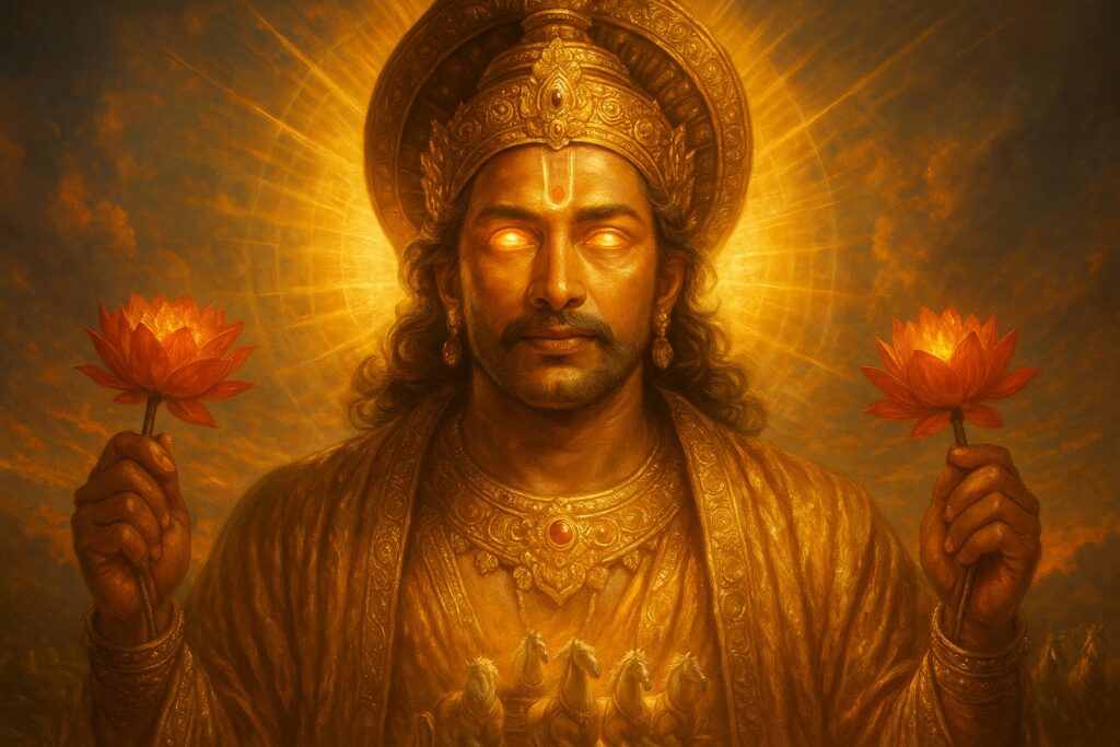 Surya, the Sun God – Radiant Divine Energy in Hindu Mythology