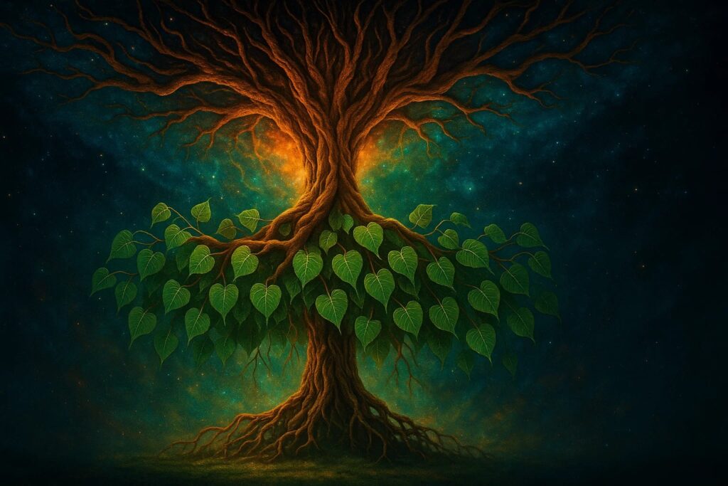 Sacred Ashvattha Tree – Cosmic Tree of Life in Hindu Tradition