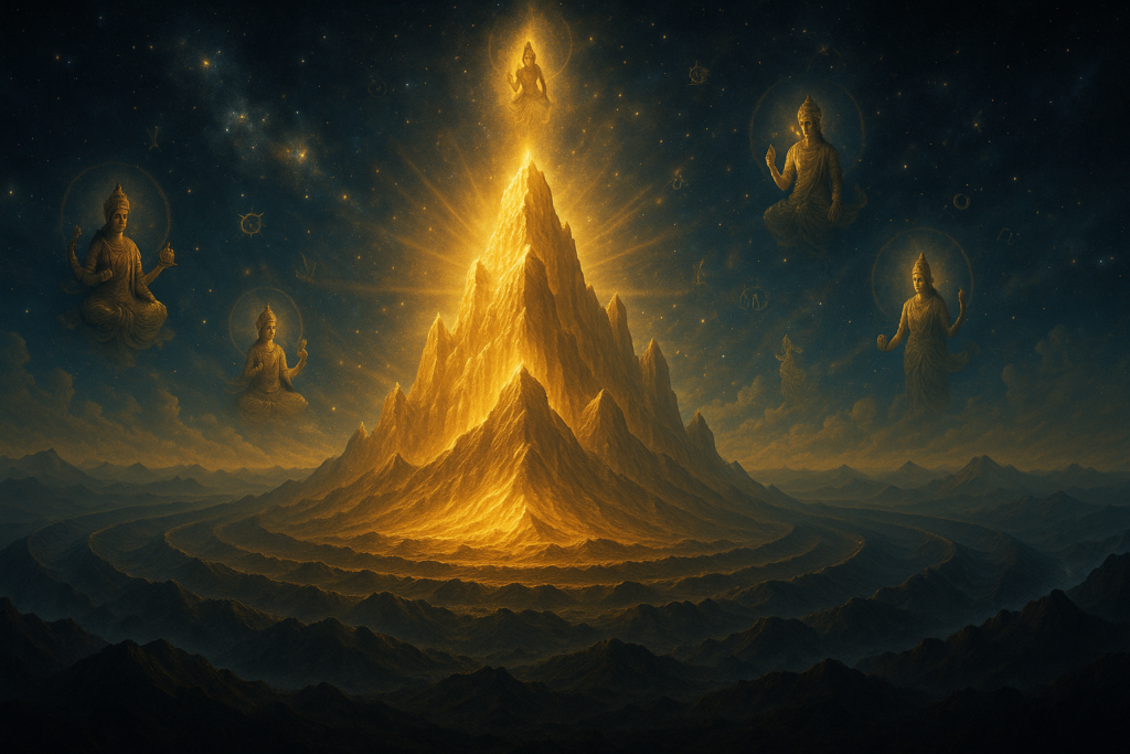 Cosmic Mount Meru – Axis of the Universe in Hindu Cosmology