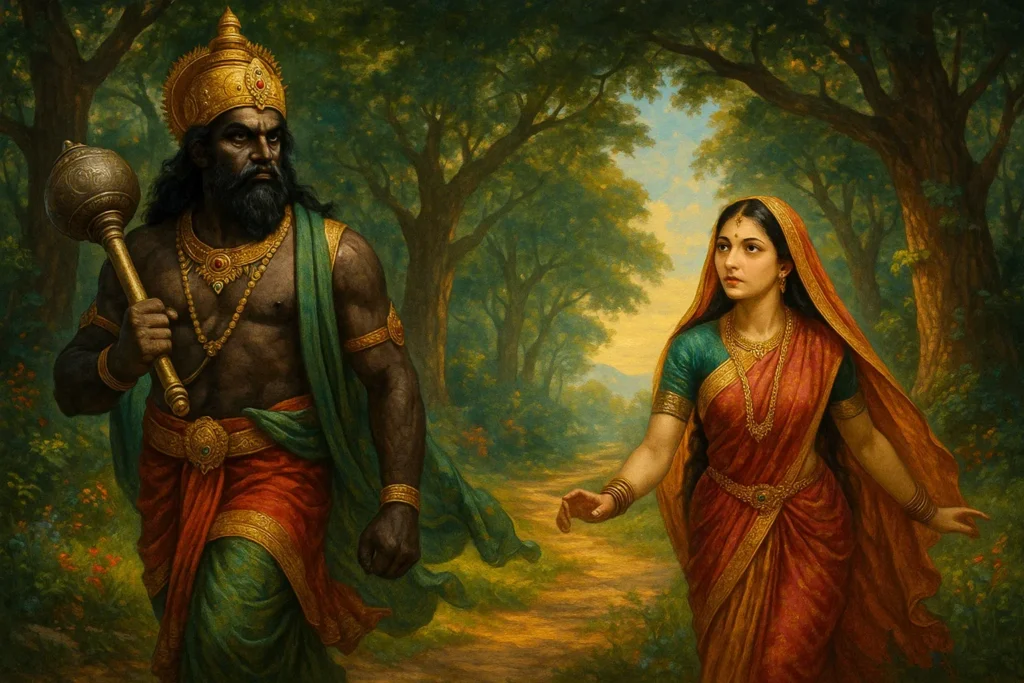 Savitri Confronts Yama