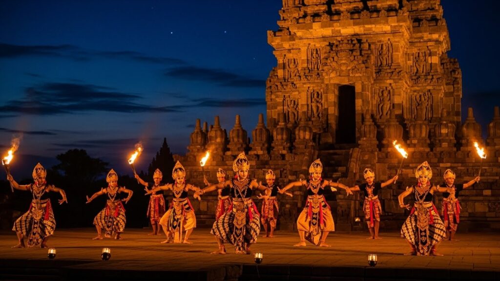 Ramayana Abroad – Javanese dancers perform epic ballet at Prambanan