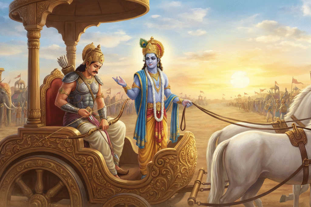 Mahabharata’s Life Lessons – Arjuna’s anxiety and internal struggle