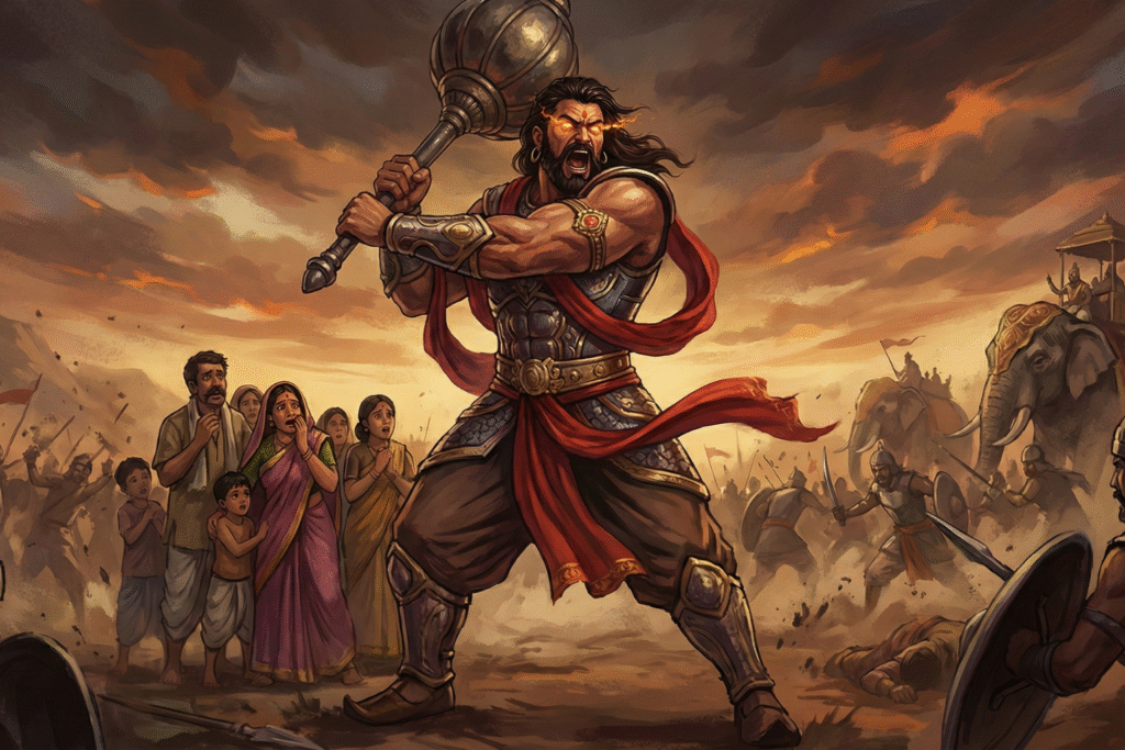 Mahabharata’s Life Lessons – Bhima mastering anger and channeling strength